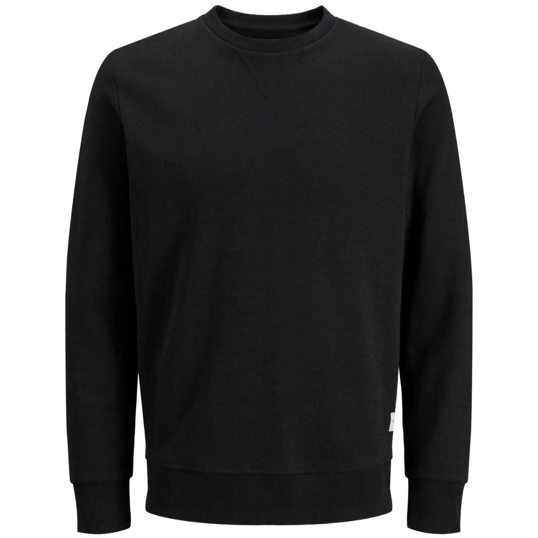 J&J Crni Muški Duks JJEBASIC SWEAT CREW NECK